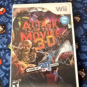 Attack of the Movies 3D Game - Multicolor